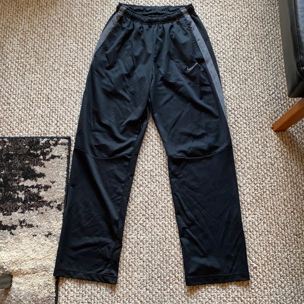 Nike black and gray sweatpants